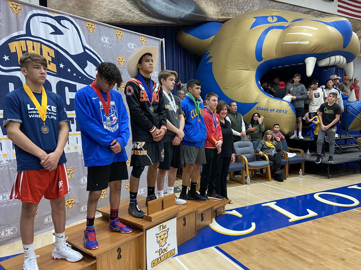 olenhogenson's tweet photo. Just wrapped up at #DocB2020 wrestling tournament at Clovis High. Catch @SammiOnAir for the highlights.  @KMPHFOX26 https://t.co/rhIBNgZmmO