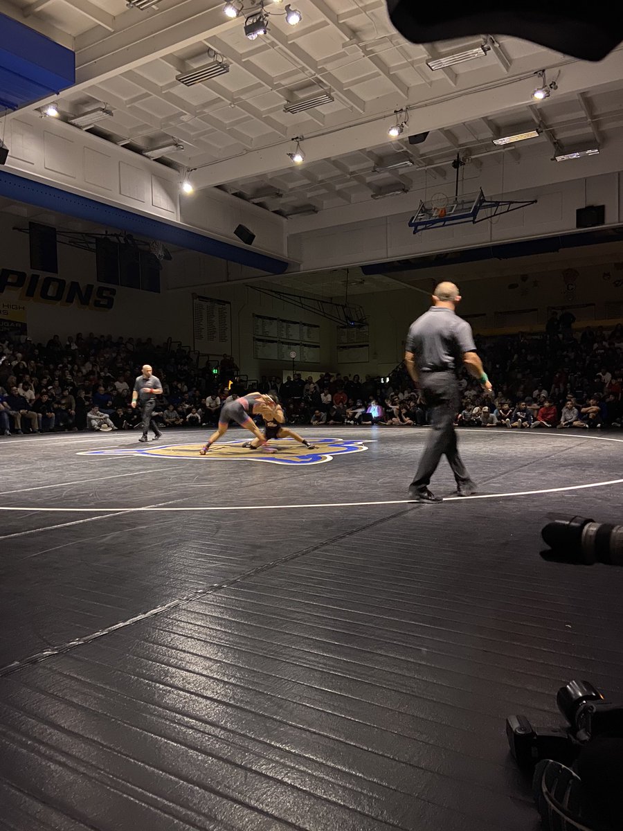 olenhogenson's tweet photo. Just wrapped up at #DocB2020 wrestling tournament at Clovis High. Catch @SammiOnAir for the highlights.  @KMPHFOX26 https://t.co/rhIBNgZmmO