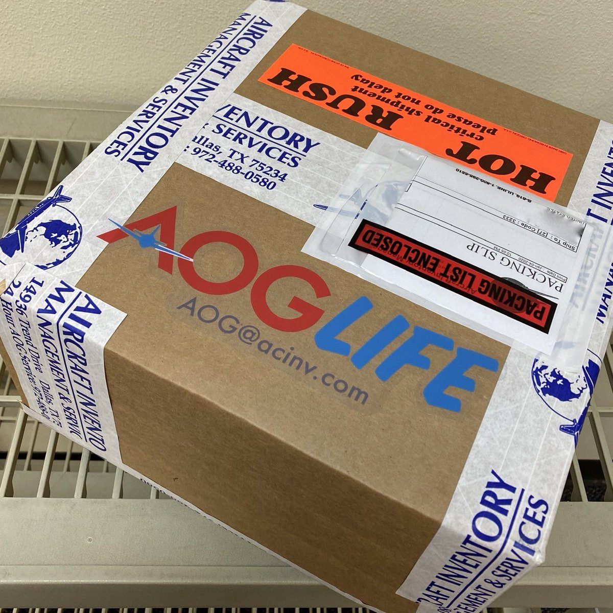 Acinv's tweet photo. It's 10:30PM and a part is needed right now - Aircraft Inventory Mgt & Svcs has got you covered. That's #AOGLife. Ready at 10PM, 2AM or 4AM
#Service #ACINV https://t.co/irCZ9UnmOZ