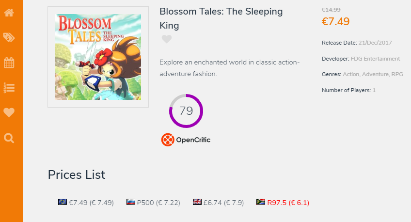 Indie_eShop's tweet photo. We are back!
New design with many new features
+Daily update of sales &amp; coming Nindies
+Inclusion of OpenCritic rating for the TopGame
+Support for multiple eShop countries for price comparison (so far EU,UK,ZA &amp; RU)
+My List with filter for Rating&amp;Sales

https://t.co/IyRScjyCF7 https://t.co/qvcqSK4x6e