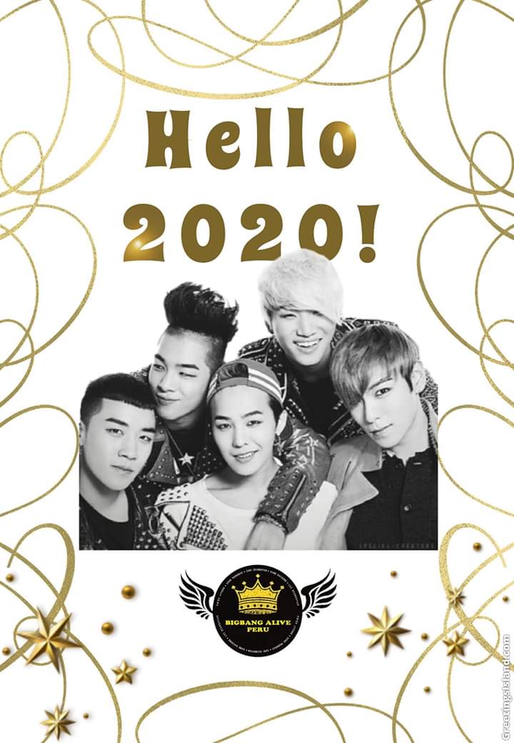 BBAlivePERU's tweet photo. What's up VIPs👋👑
Happy New Year 2️⃣0️⃣2️⃣0️⃣
Gracias por siempre estar con nosotros y apoyar a nuestros reyes #BIGBANG.
#Perú #AñoNuevo #FandomVIP https://t.co/lEwQ9spkzd