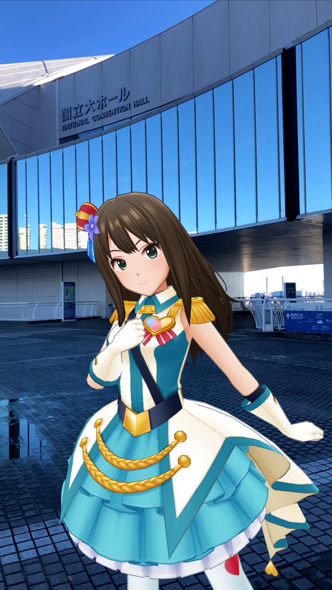 lumiere_pro's tweet photo. アニデレの衣装が実装され、パシフィコ横浜国立大ホールに行かないといけない気がしたので行ってきました
#デレステAR
#new_generations
#島村卯月
#渋谷凜
#本田未央
#パシフィコ横浜 https://t.co/JaaI2ZUrUJ