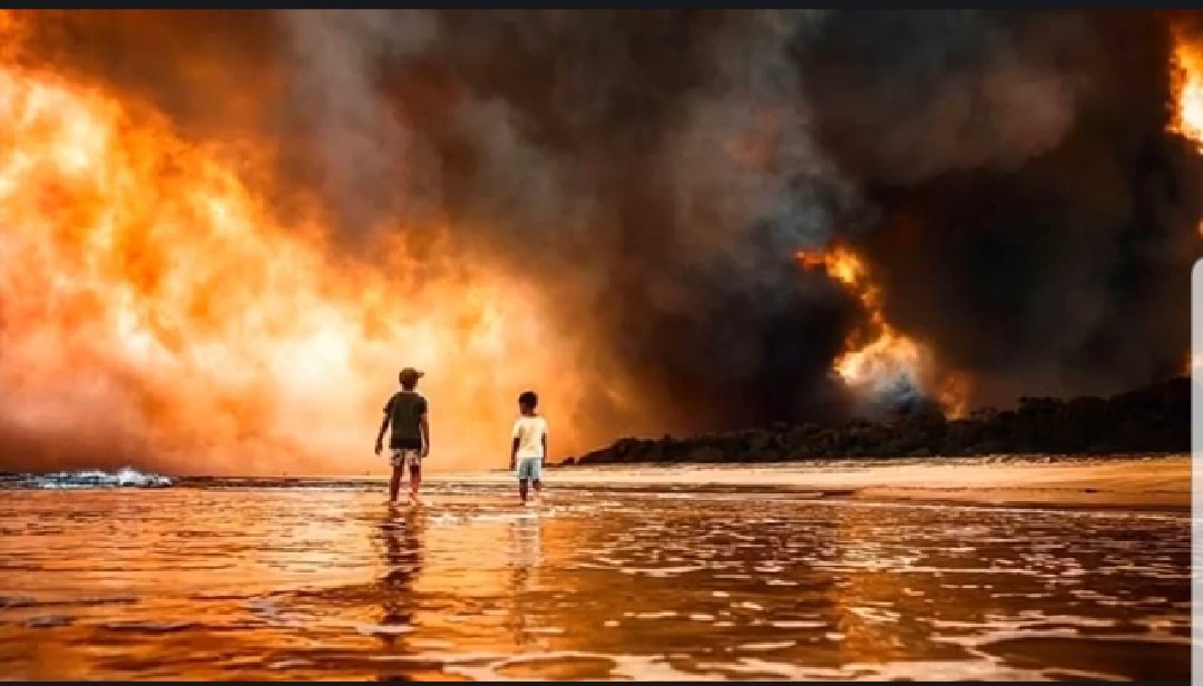 tanyakayew's tweet photo. @RobLowe This is a haunting image of the devastation in my beautiful country right now. Thank you immensely for spreading the word @RobLowe 😥❤ https://t.co/Ta5hEHKitM