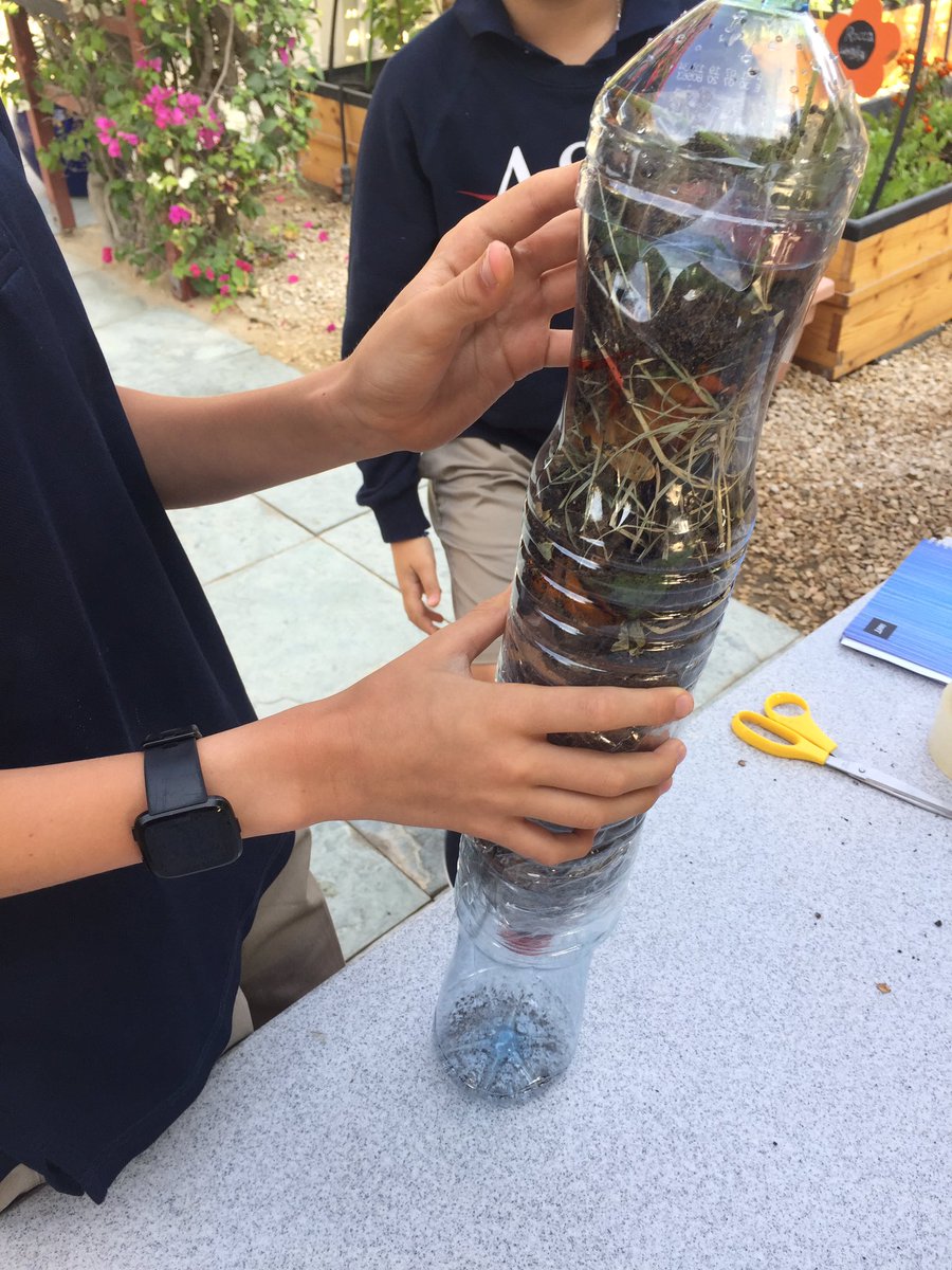 rdavisteaches's tweet photo. Building #decomposition columns in #sci6ASD for our #ecology unit. #ngss #ngsschat https://t.co/gumNnTxXet