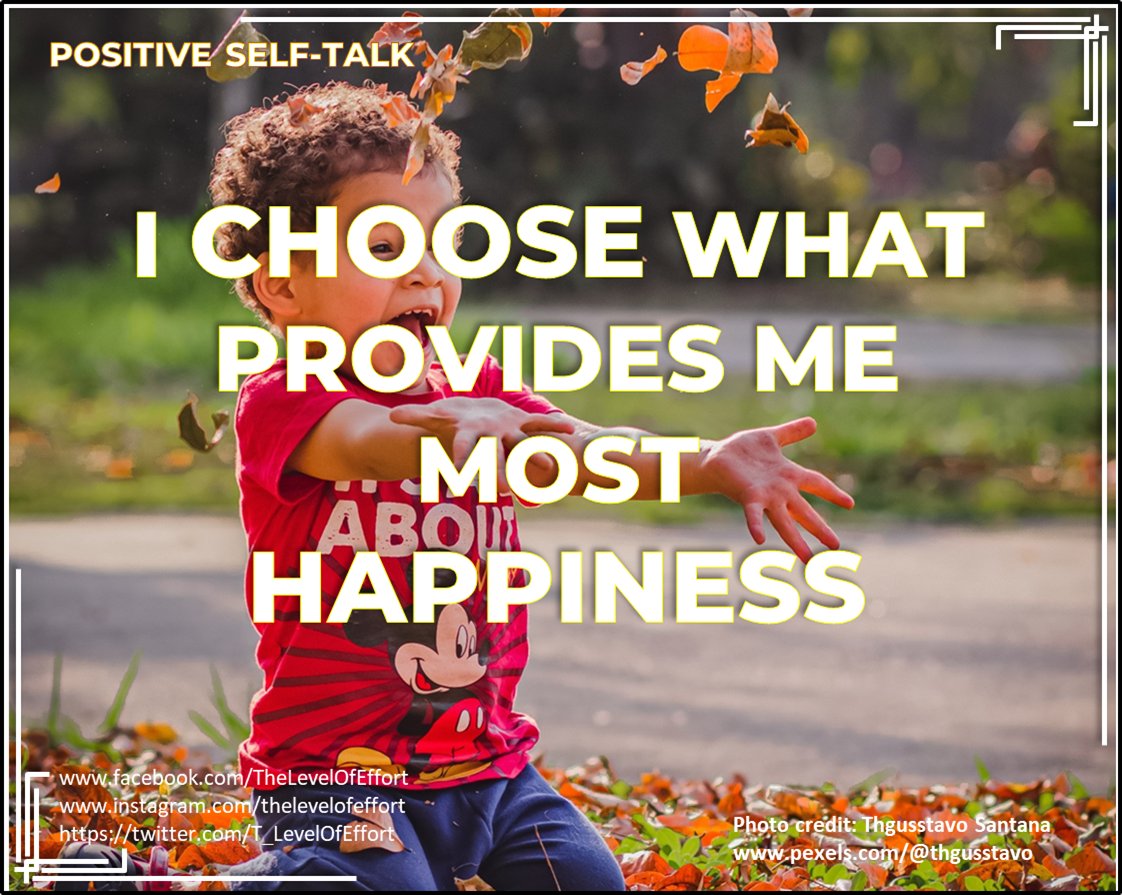 T_LevelOfEffort's tweet photo. "I CHOOSE WHAT PROVIDES ME MOST HAPPINESS"
#TLOE #Positiveselftalk #Motivational #Inspirational #Quotes #Success #Quoteoftheday #Motivationalquotes #nyc #dubai #london #nz https://t.co/Rx0C7UCtzF