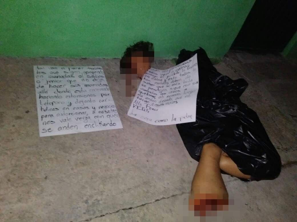 panuco_reporte's tweet photo. #Pánuco.- reportan ejecutado por salón de mineros.
Grupo sombra deja mensaje: https://t.co/8qPyozuxxA
