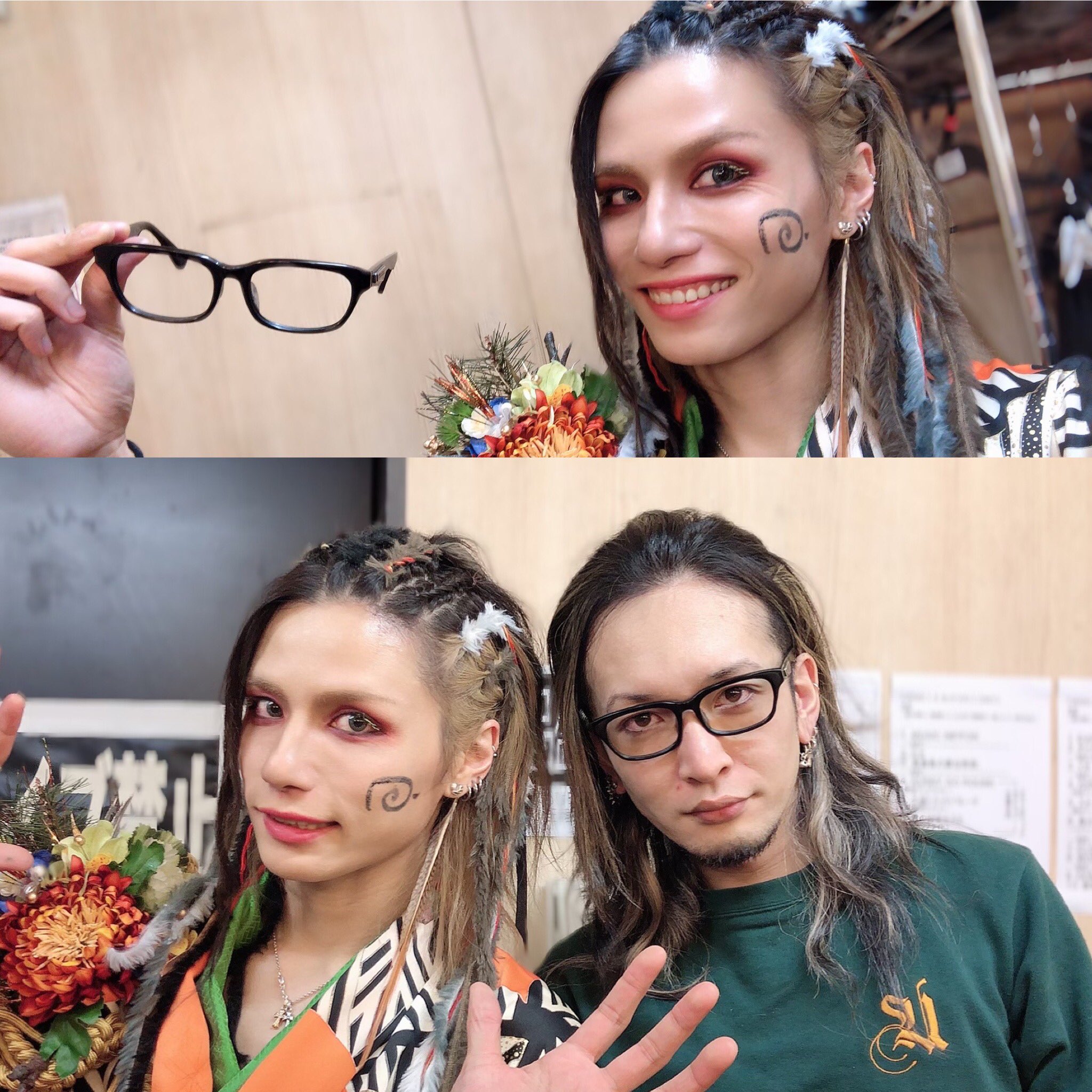 瑠伊 Vistlip そして今回サポートしてくれた面々と 海 ちゃんはすかさずメイク落としちゃてたから本体とだけ記念撮影してたら すっぴんでもいいからどうしても一緒に撮りたいと懇願してきたからしゃあなしに一緒に撮ってあげた 皆ありがとー そして 瑠伊 Vistlip そして今回サポートしてくれた面々と 海 ちゃんはすかさずメイク落としちゃてたから本体とだけ記念撮影してたら すっぴんでもいいからどうしても一緒に撮りたいと懇願してきたからしゃあなしに一緒に撮ってあげた 皆ありがとー そして