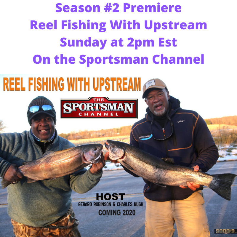 The #ReelFishingWithUpstream show will premiere for season #2 on Sunday Jan. 5th at 2pm Est only on 
<a href="/SPORTSMANchnl/">Sportsman Channel</a>