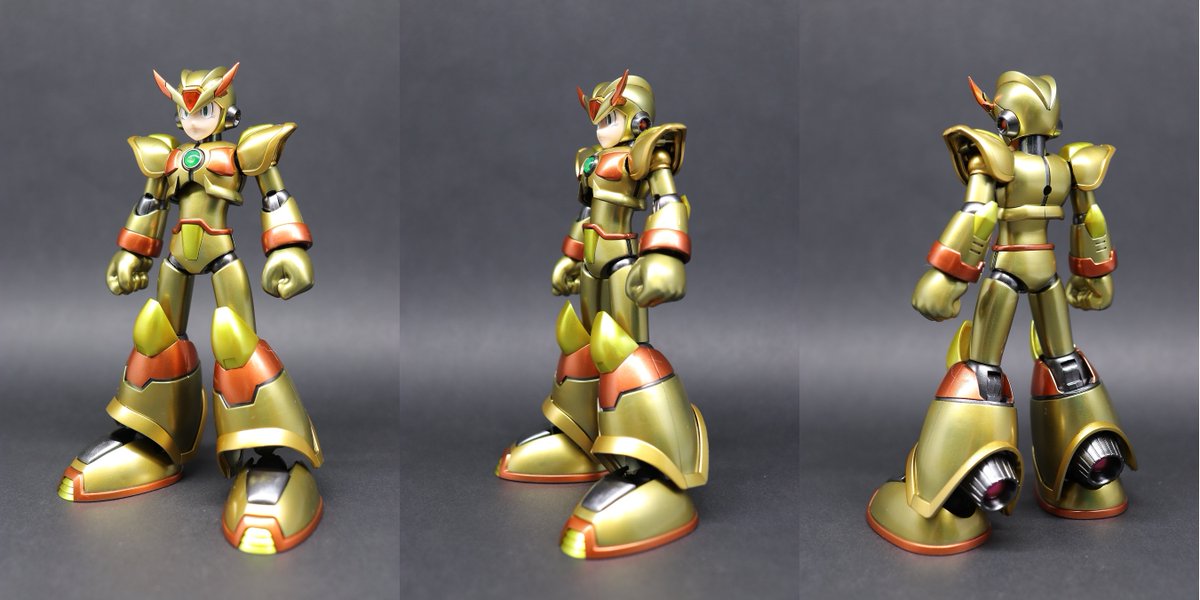 コトブキヤ の #ロックマンX マックスアーマーをハイパーチップカラー