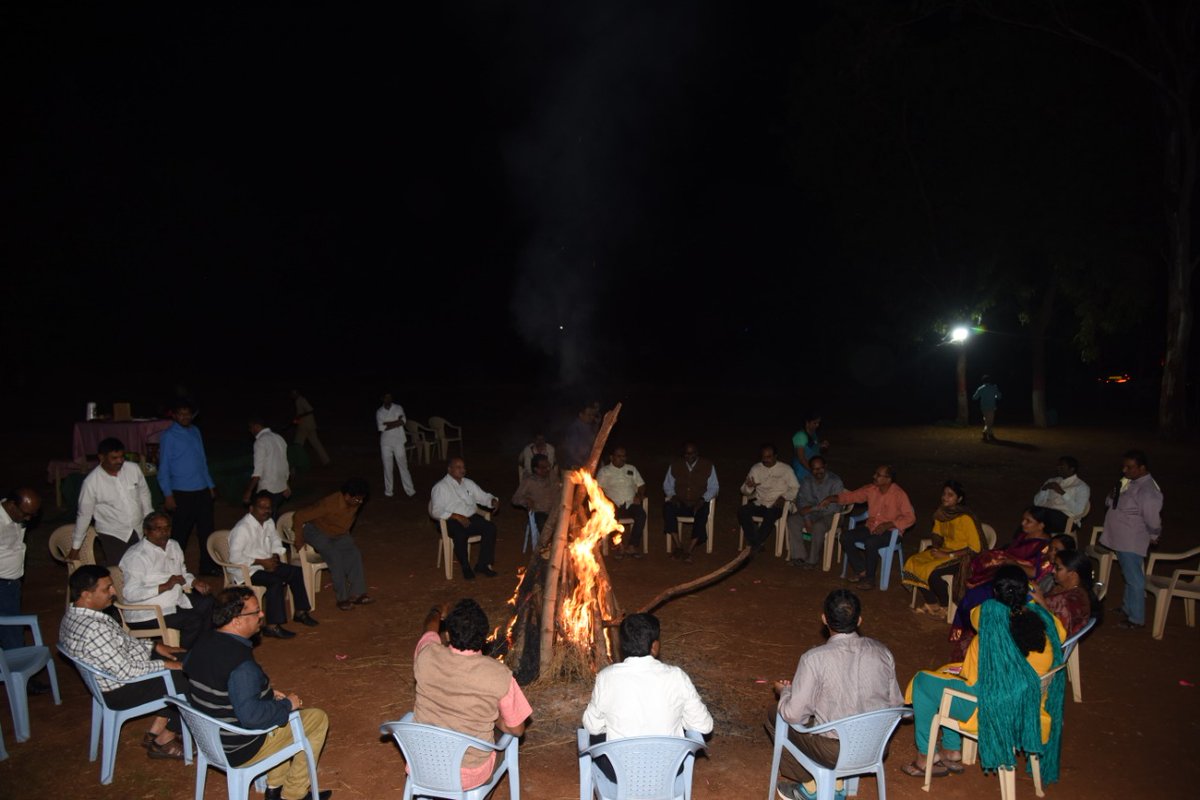 Kranthi Valluru (@kranthi_valluru) on Twitter photo District officers had a fun filled New Year s Eve at serene and scenic @MayuriecoPark organized by <a href="/Collector_MBNR/">Collector Mahabubnagar |Viziendira Boyi IAS</a> amidst bonfire, games, magic show, tug of war, cycling and dinner at bamboo Grove.
<a href="/DRonaldRose/">Ronald Rose</a> District officers had a fun filled New Year s Eve at serene and scenic @MayuriecoPark organized by <a href="/Collector_MBNR/">Collector Mahabubnagar |Viziendira Boyi IAS</a> amidst bonfire, games, magic show, tug of war, cycling and dinner at bamboo Grove.
<a href="/DRonaldRose/">Ronald Rose</a>
