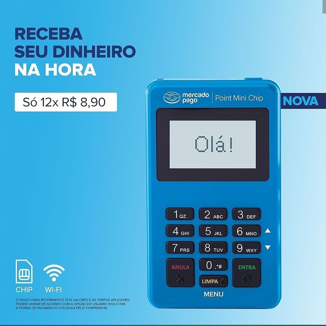CidadeFortal's tweet photo. #Patrocinado | NOVA Point Mini com CHIP( NÃO precisa de Celular). Acesse e GANHE seu BÔNUS DESCONTO: https://t.co/f5JOlpRSv9 #MercadoPago #Maquininha #PointMini #Parceria https://t.co/GZ6TldcCFg