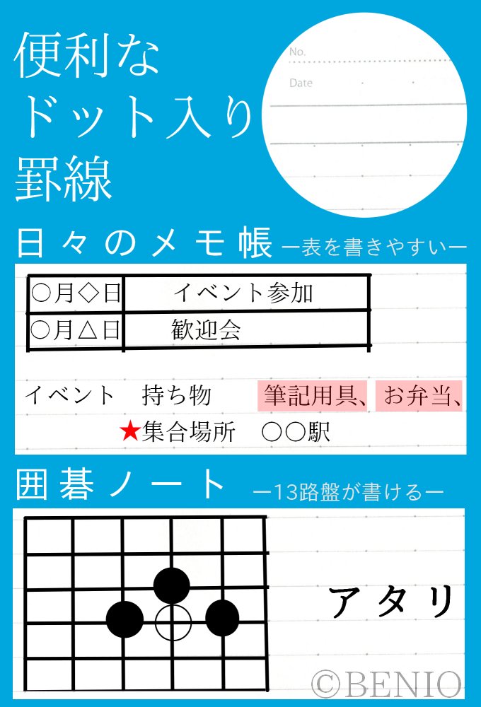 囲碁イラストのノートまとめ