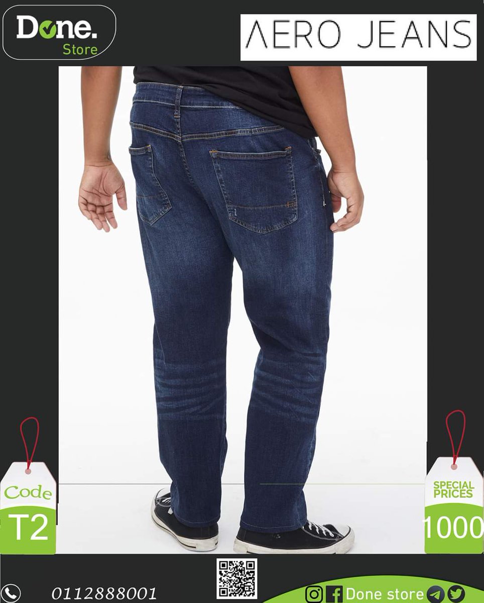 Donestore0's tweet photo. حصريا من Done Store
بنطلون جينز ازرق  , انيق ومتين جداا من ماركة AEROPOSTALE الاميركية  المعروفة, يحتوي على 5 جيوب مطاط بالكامل ,مكون من 99% قطن ,1% مطاط

STRAIGHT
REGULAR FIT

MADE IN PAKISTAN
المقاسات من 28 الى 36 

ال��سعار موضحة بالصور..
للاتصال 0112888001 https://t.co/vgC2uTPtIR