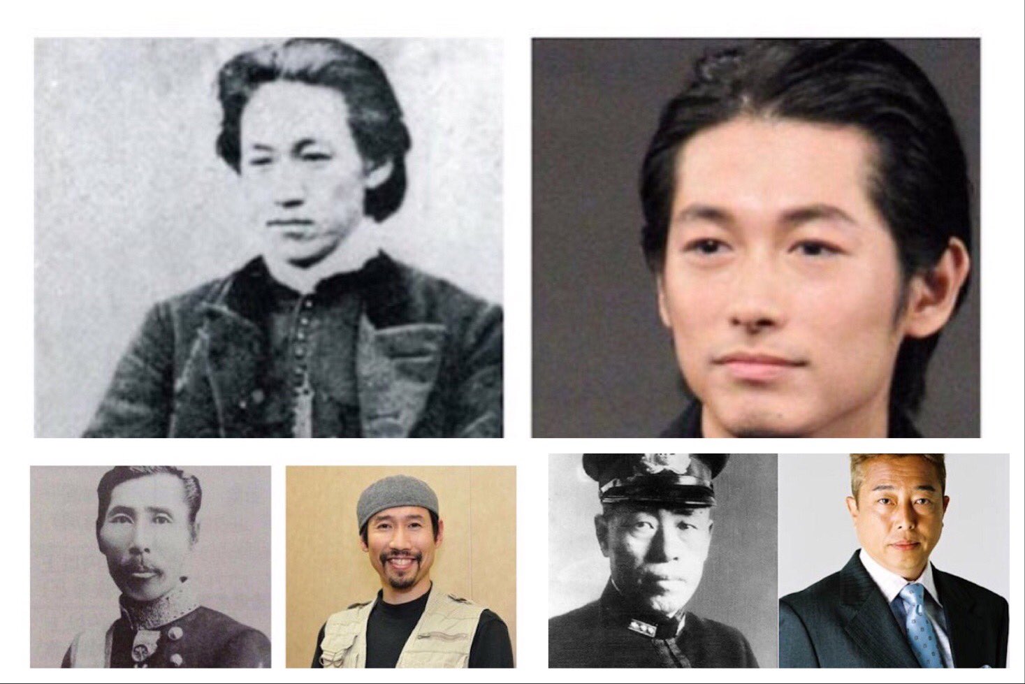 Uzivatel S P Na Twitteru お顔から分かる上級国民枠 池田長発 春日俊彰 目賀田種太郎 東方神起ユンホ 明治天皇 Exileのakira 高杉晋作 本田圭佑 徳川斉昭 竹中直人 与謝野晶子 志茂田景樹 Etc 歴史の偉人さんとそっくりな有名人 T Co J7ttcygrcu 日本