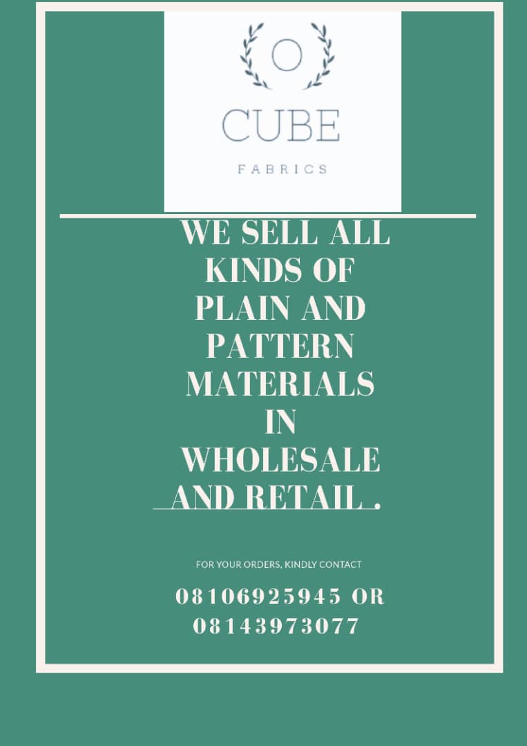 OcubeFabrics's tweet image. Happy first Sunday buy kinds of English plain and pattern materials in wholesale and retail all at an affordable price.. Help like and retweet the post.. My customers are waiting on  your list, #fabrics #PlainAndPattern #OcubeFabrics
