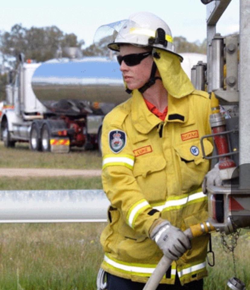This young man is 17.  A member of his local Scout Group.  He’s been doing 12 hour shifts in the Bega Valley with his RFS brigade.  As we say in Scouts, BRAVO.  What a champion.  Photo credit 1st Cobargo Scouts.