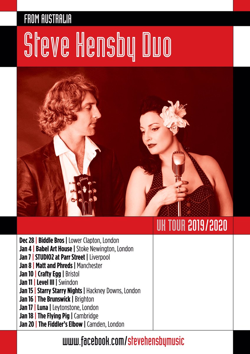 Steve Hensby Band (@stevehensby) on Twitter photo 