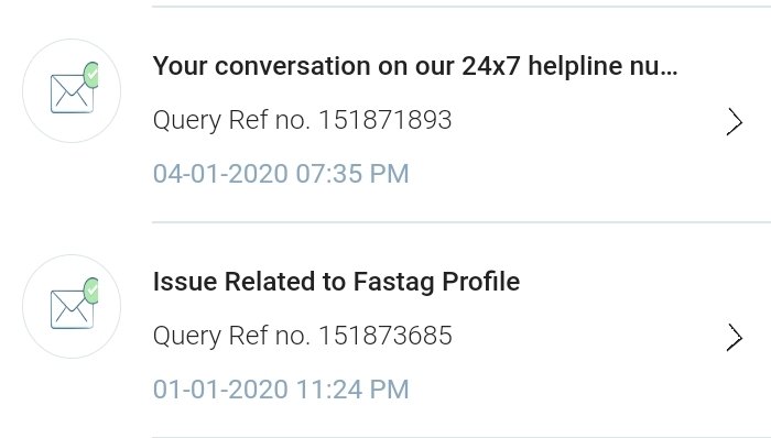 KaushiK_rao_11's tweet photo. After ordering replacement both fastag active for same car, paytm customer care said unable to resolve. Paytm making me do illegal activity. Who can resolve it. #Stupidpaytmfastag #Fastagissue 
@Paytmcare @nitin_gadkari @vijayshekhar @NHAISocialmedia @PMOIndia @narendramodi https://t.co/KzIDSIonLX