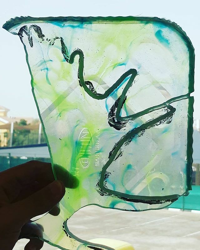 More Year 11 #GCSEart exam prep teasers. Hamza has used resin to create this component for his final piece