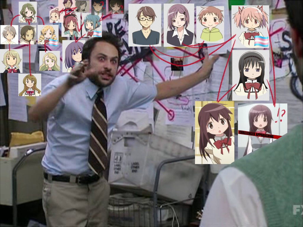 homu_chu's tweet photo. me, explaining my pmmm AU: they're not science babies, Karen. Unless we're talking biology science the type you learn in 7th grade, then yeah. https://t.co/i2b255L60G