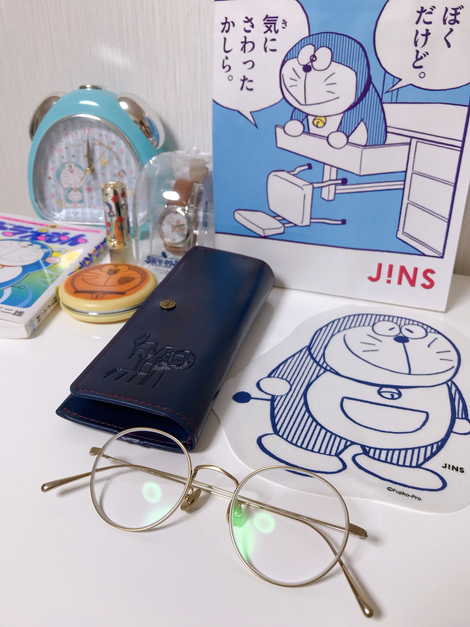 JINS ドラえもんコラボ第一段 眼鏡 メガネ のび太モデル（JINSで
