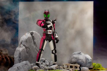 1 12ジオラマ作ってみた 仮面ライダーディケイド用ディスプレイジオラマ フィギュオン
