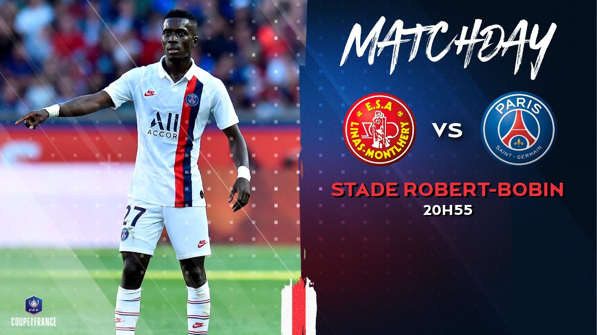 ⚡️ 𝐉𝐎𝐔𝐑 𝐃𝐄 𝐂𝐎𝐔𝐏𝐄 !

🆚 Linas-Montlhéry
🏆 #CDF
⌚️ 20:55
📱 #LMPSG

🔴🔵 #AllezParis