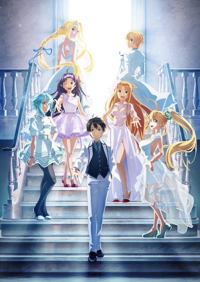 Dragd このイラスト 上層階ほど電脳世界に近くて 光の扉は電脳世界への入り口なんだろうな と思う Sao Anime