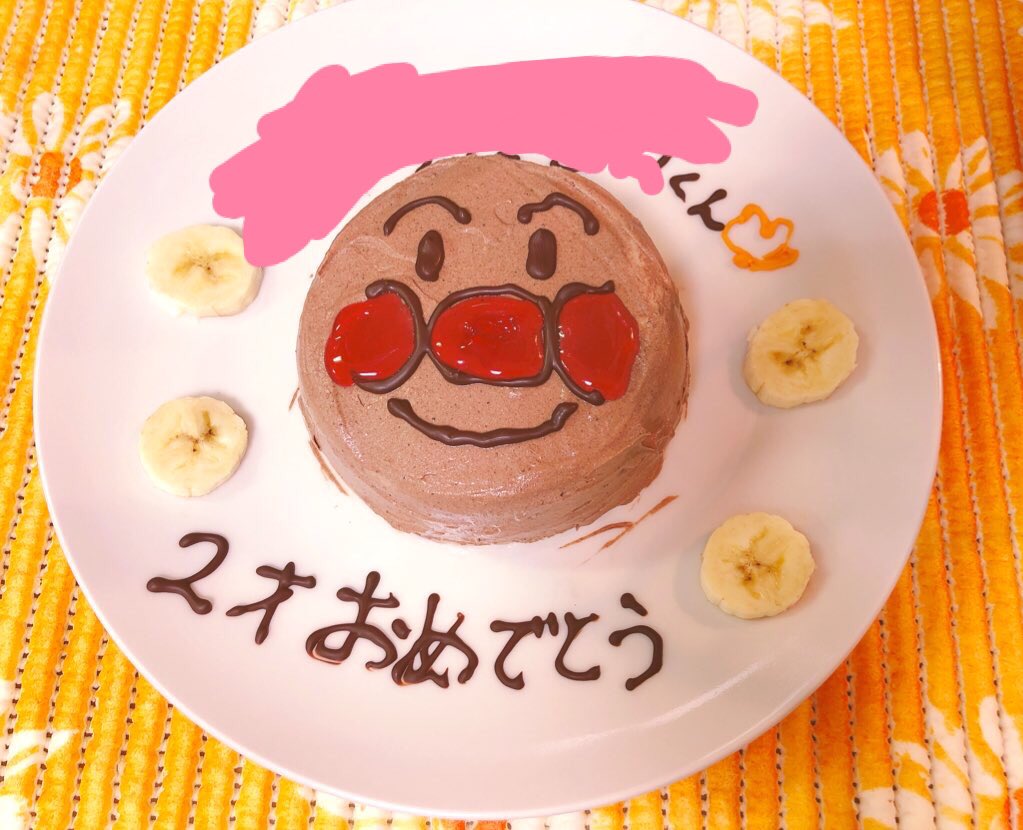 アンパンマンケーキ