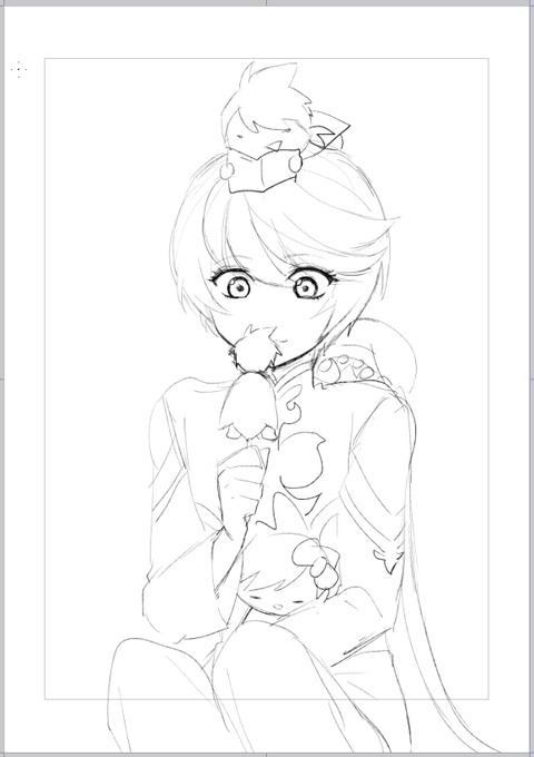 お絵かきのリハビリしようと思ってずっとまえに描いた絵を引っ張り出したけどここから更にハロウィン増えたんだな… 