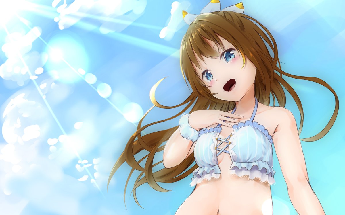 桜坂しずく 「水着しずくちゃん

冬ですが 」|ハヤオキ＠僕ラブ37【ニ38】4月以降の絵のご依頼＆skeb募集中のイラスト