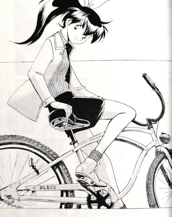 #十年後からのメッセージ

アオバ自転車店
連載31周年!

最新単行本第5期
【アオバ自転車店とあしたへ!】6巻発売中!

いまだに峠アオバは
小4で10歳!

…冗談とも言いにくい(TдT)

いい加減、中学生くらいになろうよ(TдT) 