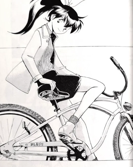 #十年後からのメッセージアオバ自転車店連載31周年!最新単行本第5期【アオバ自転車店とあしたへ!】6巻発売中!いまだに峠アオバは小4で10歳!…冗談とも言いにくい(TдT)いい加減、中学生くらいになろうよ(TдT) 