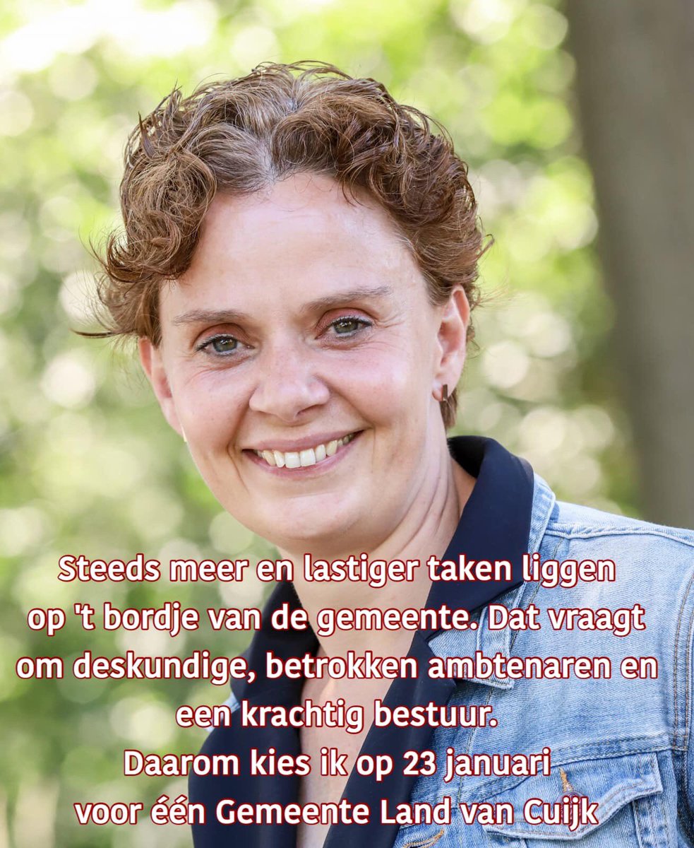 Ik steun Burgerinitiatief werkgroep gemeente Mill in 1 Land van Cuijk!