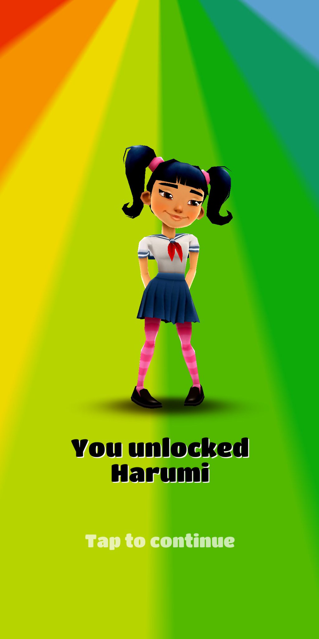 Subway Surfers Fans on X: Harumi's Glitched face! So many glitches! # SubwaySurfers  / X