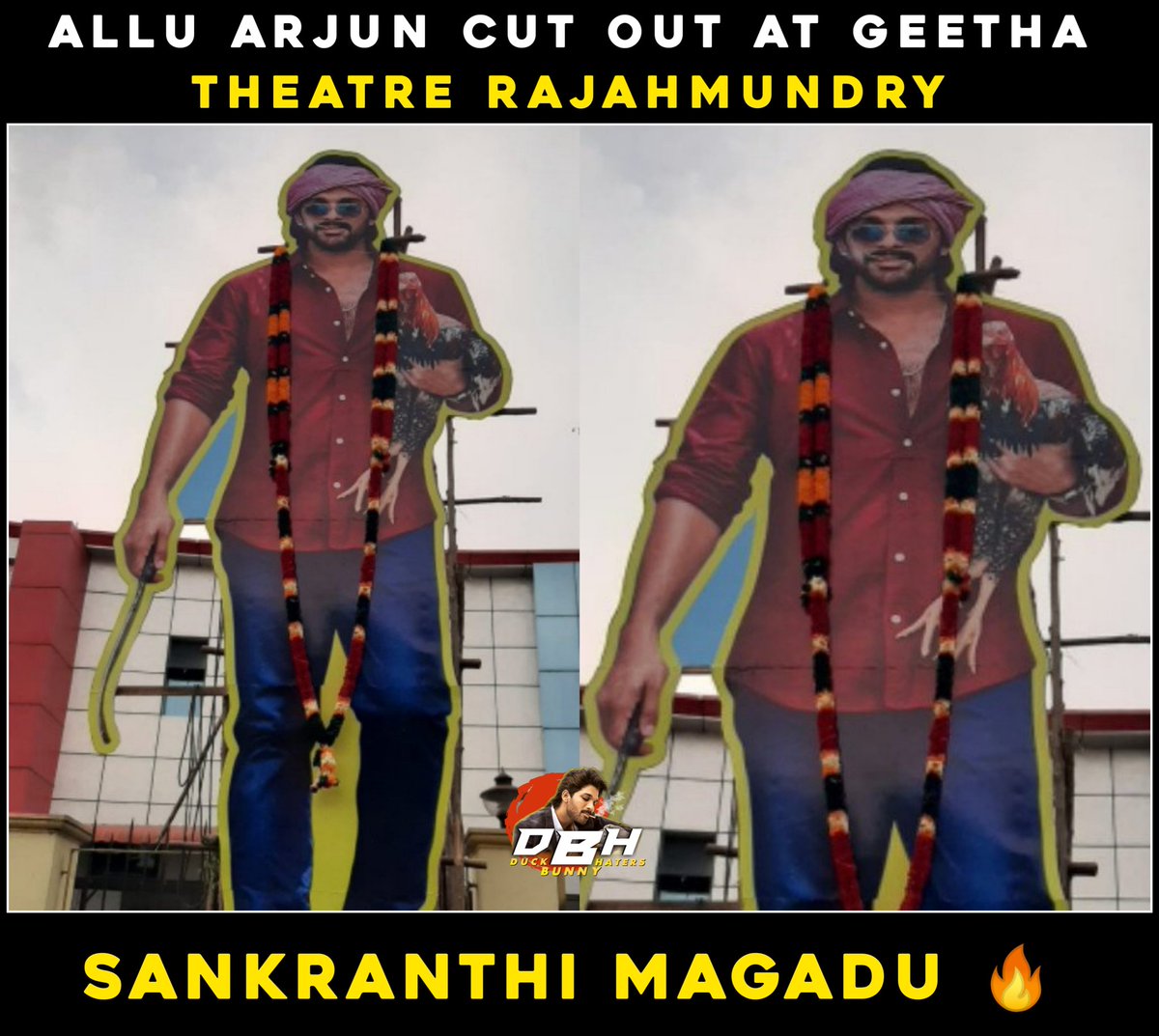 #AlaVaikunthapurramuloo Racha started 🔥🔥

R A J A H M U N D R Y 😎
#AVPLMusicalConcertTomorrow