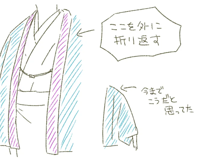 そういえば着物着てみて初めて知ったこと(男羽織) 