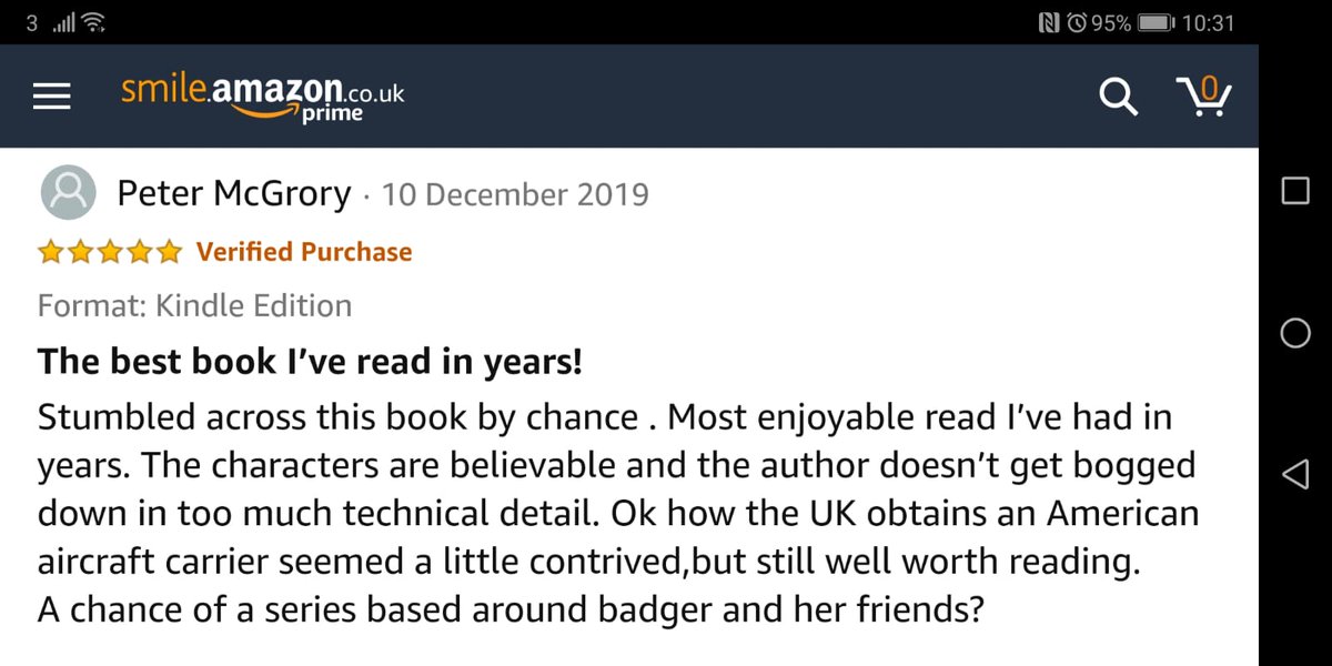 DL_Gore's tweet image. This new review has really made my day!