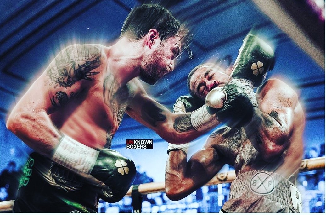 Tyronemck's tweet photo. *PLEASE RETWEET* Raffling off my gloves I wore in the golden contract in aid of the funeral costs of the young boxer who sadly passed away earlier this week, 1-59 bonus ball £10 per number! Mckennatye@hotmail.co.uk is my PayPal...d.m me if you want to get involved  please RT https://t.co/AZRnt53Sy6