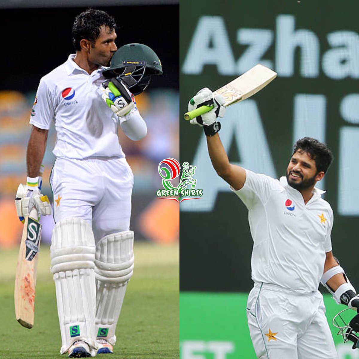 Who is your favourite Test Batsman?

A- Azhar ALi
B- Asad Shafiq 

#AzharAli #AsadShafiq #Cricket #Test #GreenShirts #GS17