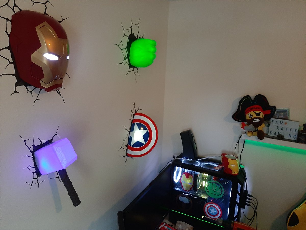 KamkraftX's tweet image. #Marvel Light wall complete!

Well chuffed with it :)

Who's your fave Marvel character?

@SGH_RTs