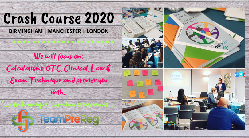 TeamPreReg's tweet image. Are you a #prereg?
Simple Competition Today:

*** 𝗥𝗧 𝘁𝗵𝗶𝘀 𝗽𝗼𝘀𝘁 ***

And we will enter you into a competition to win a FREE Pre-Reg Bundle of books!

Just RT this tweet and we will inform the winner by 9pm tonight (Sunday 5th January 2020) 

#prereg #gphcprereg