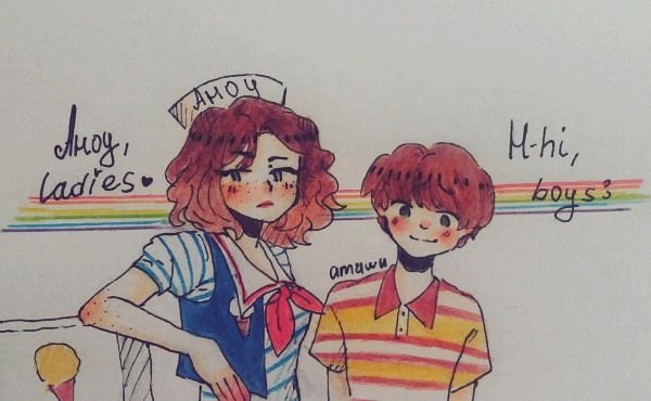 amishauwu's tweet photo. Они очень классный дуэт ну эй-
#StrangerThings #StrangerThingsRobin #WillByers https://t.co/UjMrQlvtKn