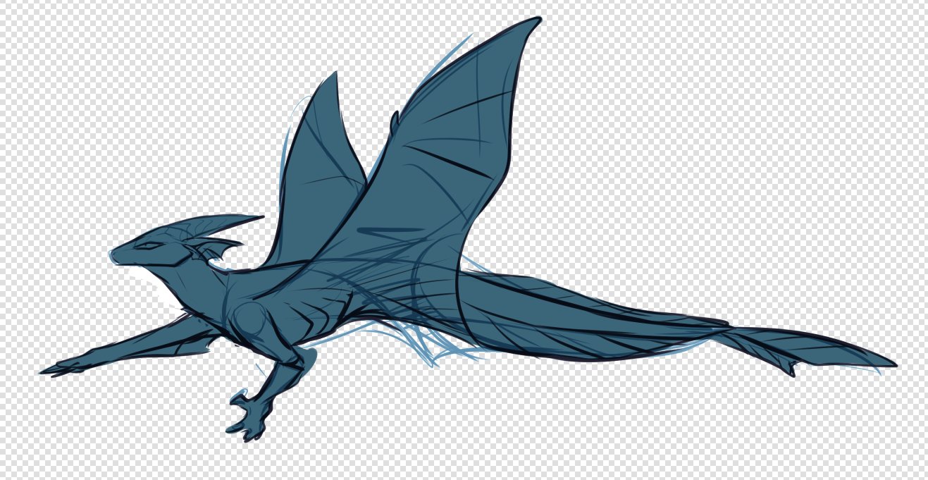 water dragon concept art