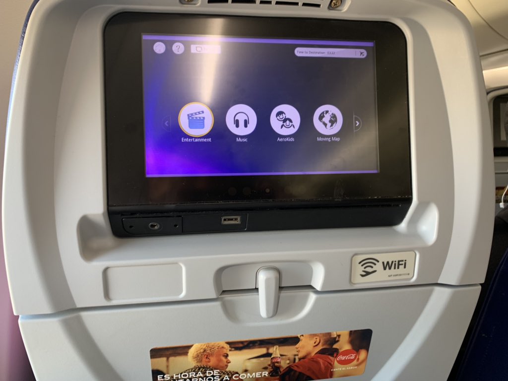 rafaharari's tweet image. Gracias a @Aeromexico por el #wifi en camino al #ces2020 #gogoinflight #izzi #aeromexico #wifi
