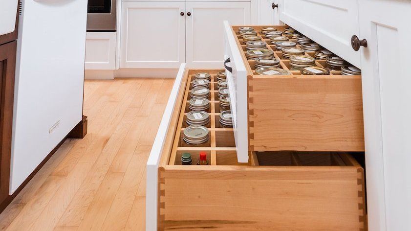 Custom storage that suits your home and your family. We help our clients get the #kitchen of their dreams. Thinking about renovating your kitchen? Visit us online at mennosmartin.com to learn more or give us a call at 519-664-2245. #guelph #renovations