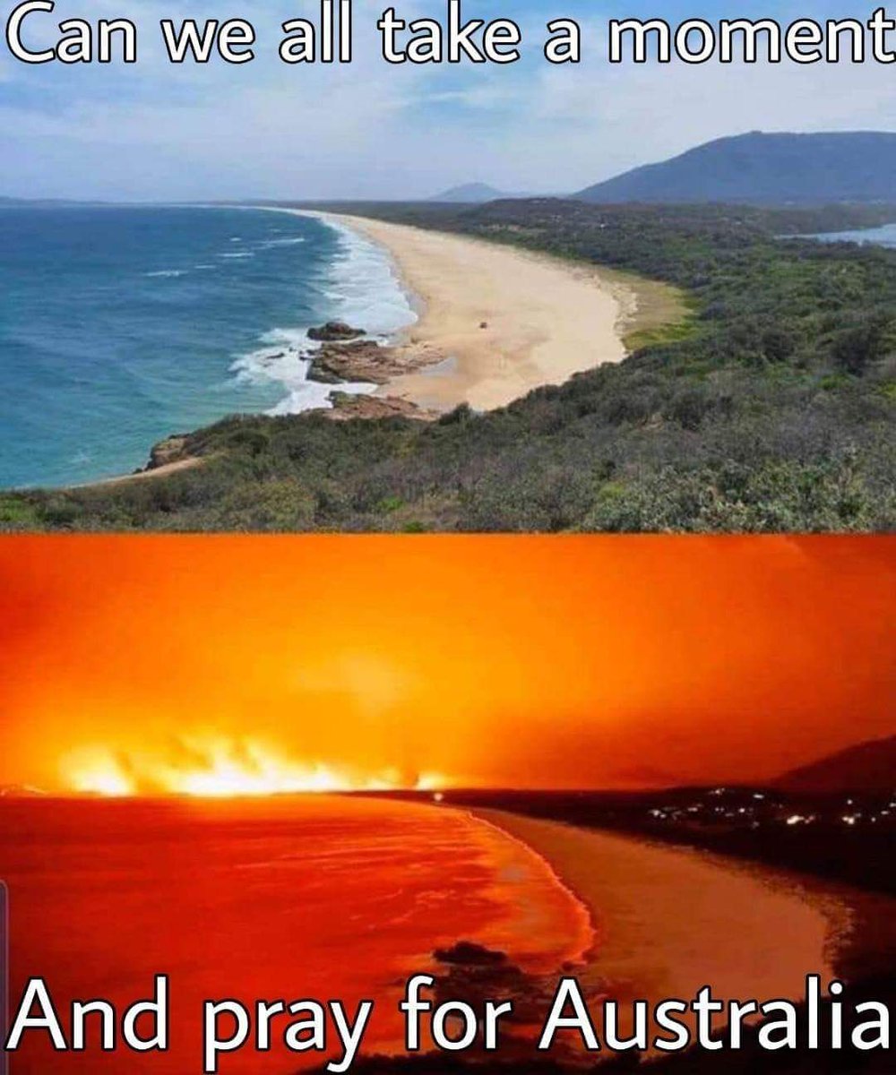 I can't even begin to try and understand the devastation, the heartache and loss. 

#prayersforaustralia 🙏🙏🙏
#PrayForRain