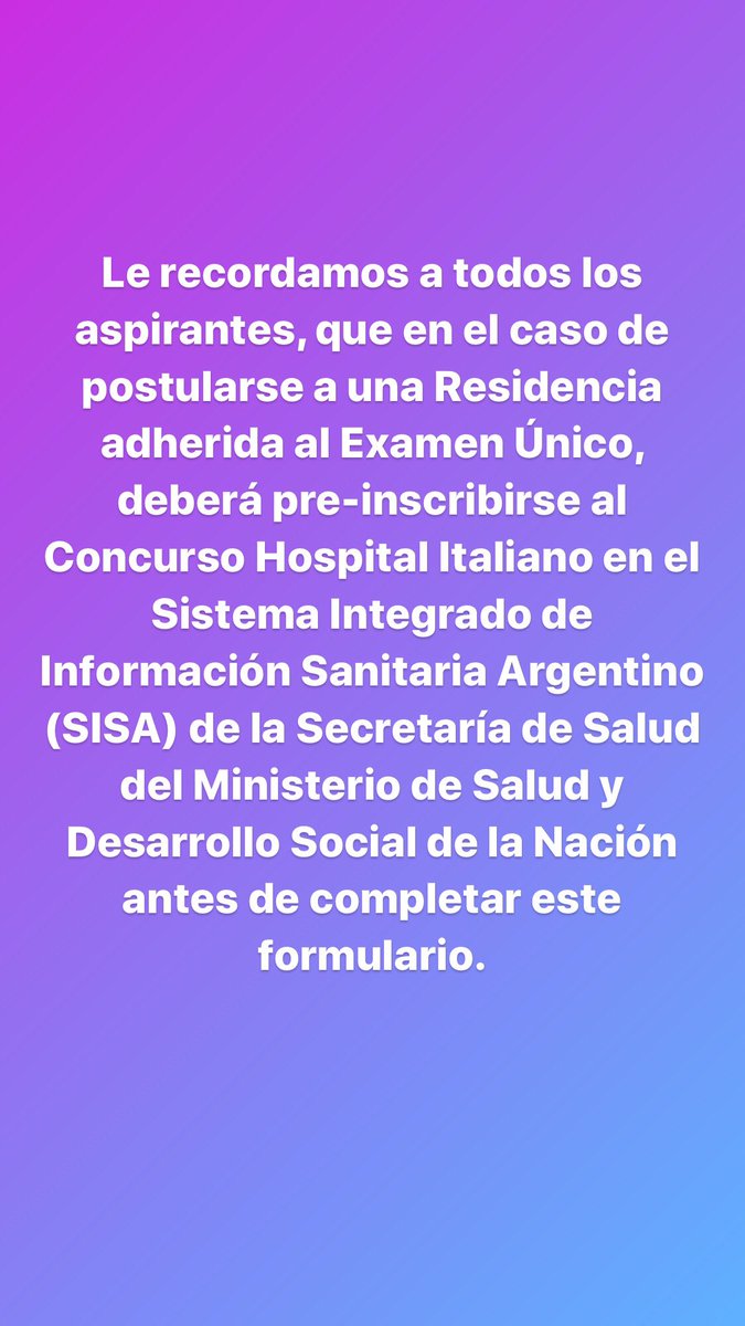 Residencias Hospital Italiano de San Justo tweet media