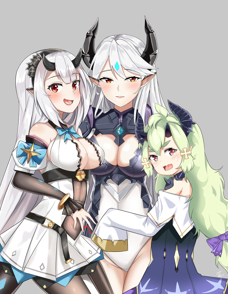 Epic7- Dragon family #epic7 https://www.pixiv.net/artworks/78739840 . 