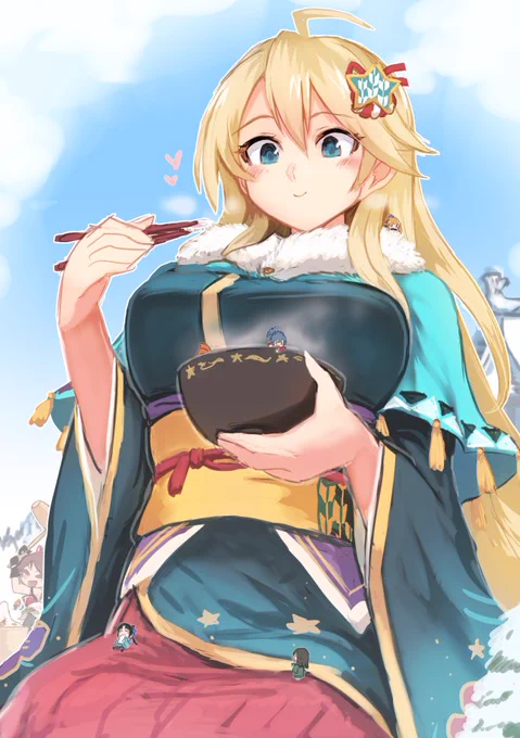 お正月五稜郭ちゃんかわいいヤッター!#城プロRE 